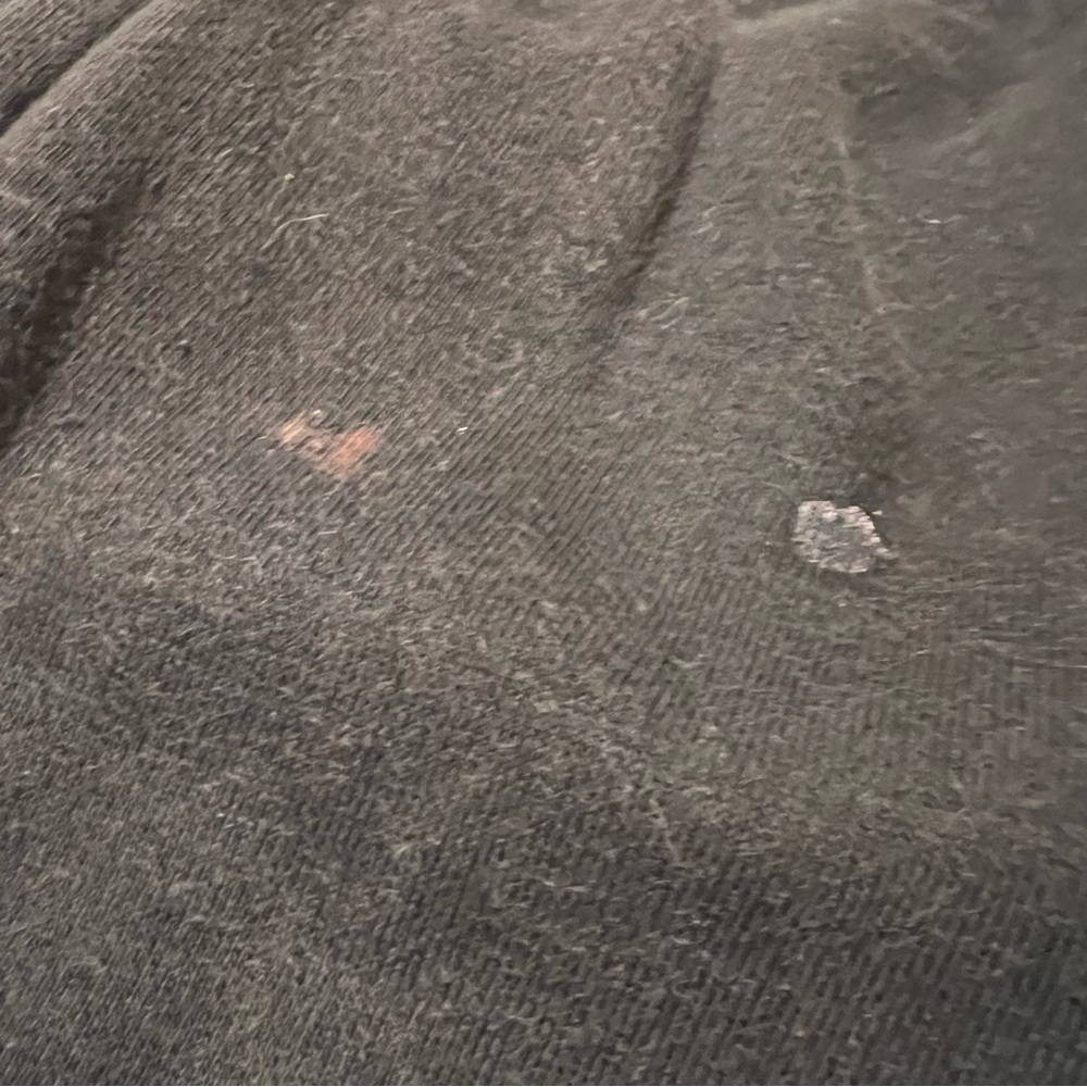 Nike Men's Black Sweatpants (flaws - see description) - Picture 3 of 7